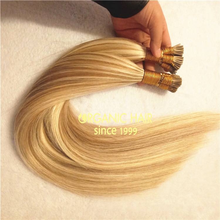 I tip-100% Real Remy Human Hair with intact cuticles A122